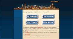 Desktop Screenshot of creditbanques.fr
