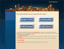 Tablet Screenshot of creditbanques.fr